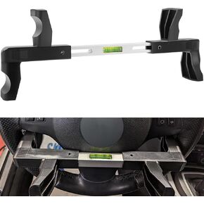 Camoo Steering Wheel Level Alignment Tool for Most Steering Wheel Internal Diameter 170mm-250mm and 270mm-340mm, Spring-Loaded Steering Wheel Holder Level The Steering Wheel Accurately