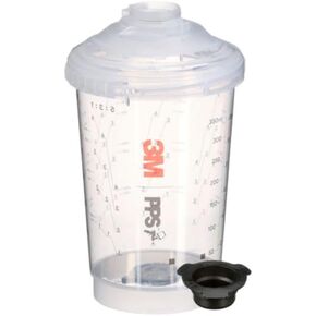 3M PPS Series 2.0 Vented Spray Cup Kit, Midi, 26162, Ready to Use Vented Cup, Includes 13.5 fl oz Cup, Lids with a 125 Micron Filter Built in for Easy-to-use for Automotive