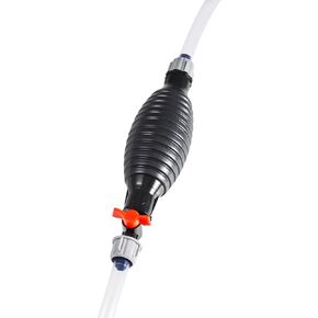 Portable High Flow Siphon Hand Pump,Manual Car Fuel Transfer Pump for Gas,Gasoline,Petrol,Diesel,Oil and Liquid, Water pump for fish tank,2M PVC Hose