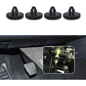 4PCS Brake Switch Stopper, Rubber Automotive Clutch Pedal Stopper, Car Brake Light Switch Stopper Pad 90541-06036 Car Accessories Compatible with Toyota 4Runner Avalon Camry Lexus (4PCS)