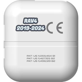 Plug & Play Smart Sensor System Fits for RAV4 2024 2023 2022 2021 2020 2019. Warn Away Protection of Wheels Theft, Catalytic Converter Theft, Window Breakage, Power Window Controller.