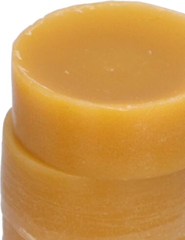 60 قطعة من شمع العسل الأصفر النقي من توجيت، مكعبات شمع مستديرة ومكيفات خيط شمع العسل للشموع والأثاث والعناية بالخشب الطبيعي والمشروعات اليدوية in Kuwait