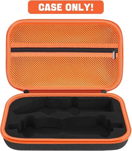 حقيبة حمل لجهاز Klein Tools ET310 AC جهاز اختبار قاطع الدائرة الكهربائية و80016 مجموعة اختبار المخرج وRT250 GFCI جهاز اختبار الأوعية وحقيبة تنظيم أدوات الكهرباء، أسود (الجراب فقط) in Saudi Arabia