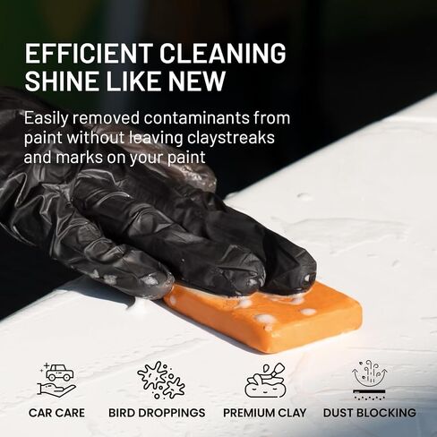 Car Clay Bar (8, Orange) in Saudi Arabia