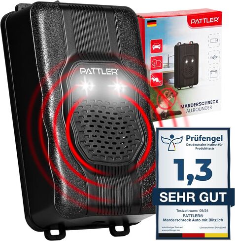 PATTLER® Best Mouse Repellent | Ultrasonic Rodent Repellent | Rodent Repellent Ultrasonic Plug in for Rodent | Ultrasonic Pest Repeller Indoor and Outdoor | Pest Control Safe for Pets | 1 Unit in Saudi Arabia