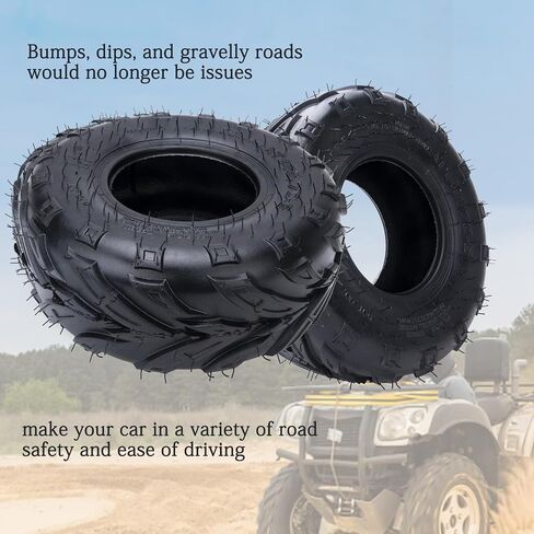 2 Pack 145/70-6 Tires for Go Kart ATV Mini Bike Tires Coleman CC100X CT100u Tires, 145/70-6 Tires 145 70-6 Tires in Kuwait