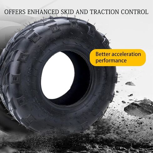 2 Pack 145/70-6 Tires for Go Kart ATV Mini Bike Tires Coleman CC100X CT100u Tires, 145/70-6 Tires 145 70-6 Tires in Kuwait