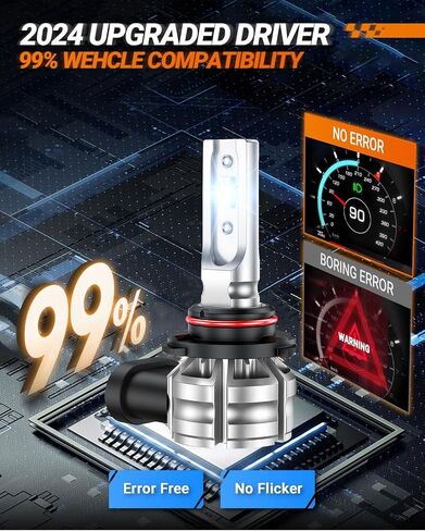 SEALIGHT H10 9140 9145 LED Fog Light Bulbs or DRL, 600% Brightness H10 Fog Lights LED Bulb 6500K White 10000LM Strong Penetration 9040 9045 Fog Light Bulbs for Car, 3 Mins Plug & Play, Pack of 2 in Saudi Arabia