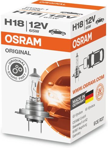 أوسرام ORIGINAL H4، لمبة هالوجين أمامية، 64193-01B، 12 فولت، نفطة واحدة (قطعة واحدة)، أبيض (أبيض) in Kuwait