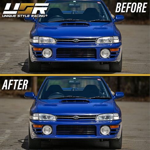 USR DEPO 95-01 Impreza Corner Lights - Front Cornering Parking Turn Signal Lamps (Left + Right) Compatible with 1995-2001 Subaru Classic Impreza GC8 GF8 (Crystal Style Clear Lens) in Saudi Arabia