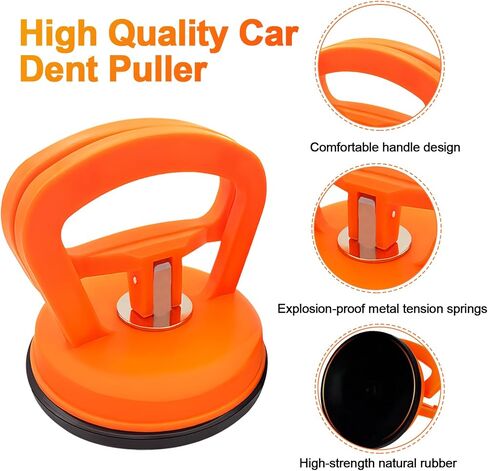 Car Dent Puller, 3 Pack Car Dent Puller Kit,Dent Remover Tool for Car, Suction Cup Dent Repair Kit for Car Body, Glass, Screen, Tiles Lifting, Objects Moving in Saudi Arabia