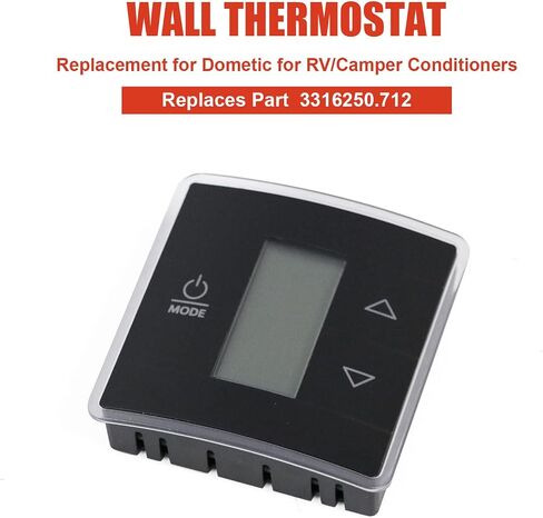 RV Wall Thermostat 3316250.712 Single Zone RV AC Thermostat Replacement for RV/Camper Conditioners in Saudi Arabia