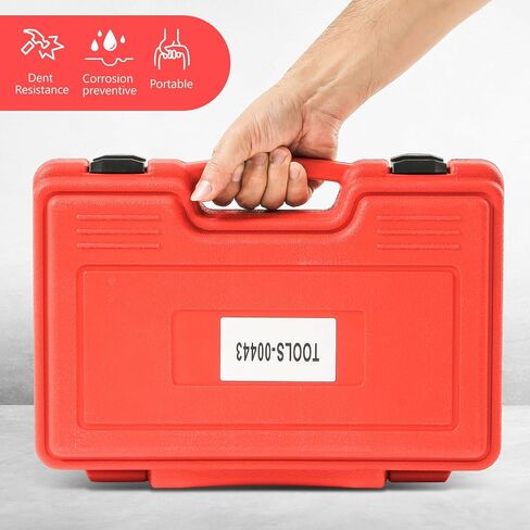 DNA MOTORING 18PCS Alternator Freewheel Pulley Removal Set Automotive Repair Tools with TRX-Star, Spline Hex Adapters, TOOLS-00341 in Saudi Arabia
