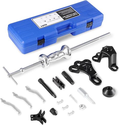 Orion Motor Tech Slide Hammer, 9-Way Internal/External Slide Hammer Puller Set - Pulls Hubs, Rear Wheel Axle Shafts, Bearings, Bushings, Seals, Retainers in Saudi Arabia