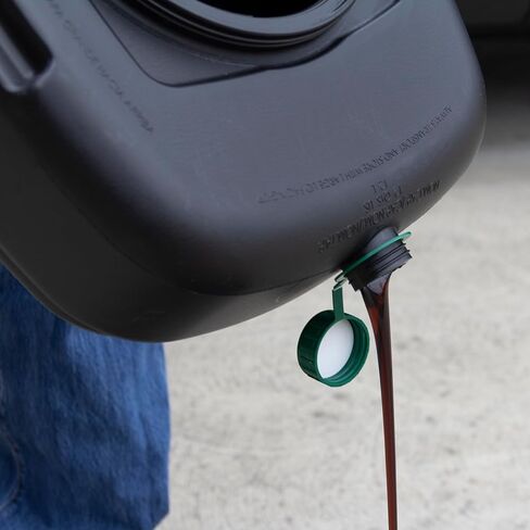 Scepter AM07029 7.3 Quart Oil Drain Pan with Lid, Filter Drain Screen, and Pour Spout for Automotive Fluids Including Engine Oil, Anti-Freeze, Transmission Fluid and More, 12" x 12-3/4" x 5.6" in Saudi Arabia