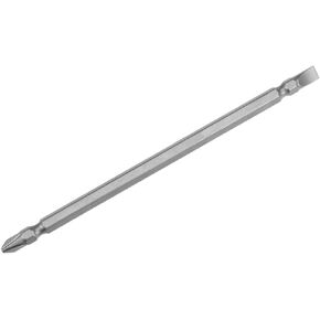 uxcell PH2/SL6 Magnetic Double Head Screwdriver Bits, 1/4 Inch Hex Shank 5.9-inch Length S2 Power Tool