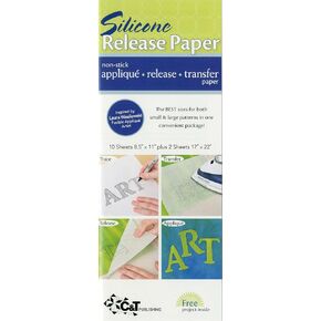 Silicone Release Paper: Non-Stick Applique Release Transfer Paper