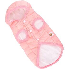 POPETPOP Dog Vest Winter Pet Winter Hoodie Clothes Puppy Sweater Cat Christmas Outfits Shirt Jacket Pet Clothes Winter Dog Dress Pet Down Vest Padded Pet Jacket Dreses Dog Winter Jacket