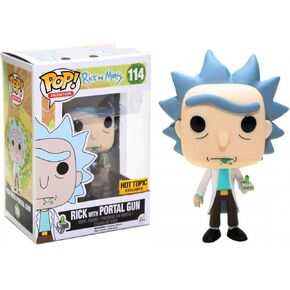 Funko POP! Rick with Portal Gun #114
