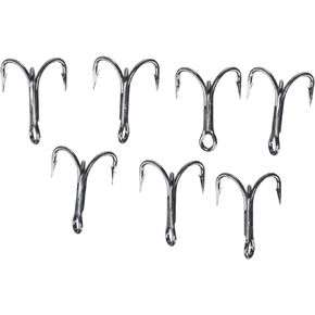 VMC 9626BN#4PP O'Shaugnessy Treble Hooks, 9-Pack, Pro -Pack, Sz4, Black Nickel