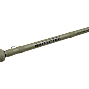 Savage Gear 6'3" Battletek Walleye Spinning Rod, 1-Piece High Modulus Carbon Fishing Rod, Guides, Screw Down Realseat, 4-8lb Line Rating, Medium Light Power, Fast Action