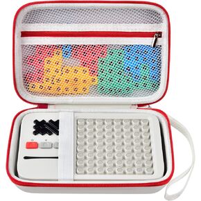 Case Compatible with GiiKER Super Blocks Puzzle Game, Handheld Brain Teaser Puzzle Holder, Organizer Storage Bag for Electronic Brain Game Console & Puzzles for Kids Boys and Girls (Box Only)