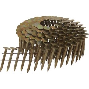Metabo HPT 1-1/2 Inch Full Round Head Collated Roofing Nails | 7,200 Count | 12112HPT