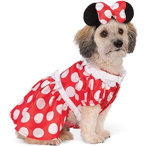 Rubie's Disney Mickey & Friends Pet Harness Costume, Minnie Mouse, Small
