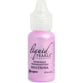 Ranger Liquid Pearls Dimensional Pearlescent Paint .5oz, Ballerina