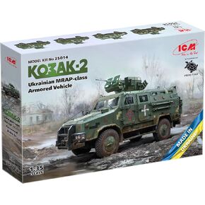 ICM 35014 - 'Kozak-2', Ukrainian MRAP-Class Armored Vehicle (100% New molds) - Scale 1:35