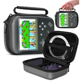 Carrying Case for Anbernic RG35XX/RG35XX Plus/RG353V/RG353VS Retro Handheld Game Console Travel Cases Maro Gamer Accessories Storage Portable Carry Bag for RG 35XX/35XX Plus/353V/353VS-3.5in