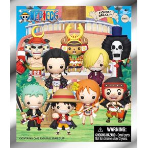 One Piece Monogram 3D Figural Foam Bag Clip in Blind Bag Series 2 - Random Figure