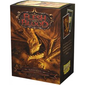 Dragon Shield Sleeves – Limited Edition Matte Art: Flesh and Blood: Kyloria 100 CT - Compatible with Pokémon, Magic The Gathering Cards & Digimon MTG TCG OCG & Hockey Cards