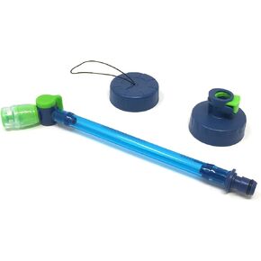 Designs Accessory Kit for Soft Water Bottle - Quick Connect Cap, 6" Tube, and GYZR Bite Valve with Streaming Flow Option - Compatible and Most Other Major Hydration Brands