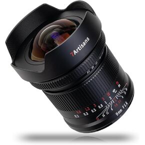 7artisans 9mm F5.6 Full-Frame Ultra Wide-Angle Lens, Compatible with Full-Frame Canon EOS-R Mount Mirrorless Cameras EOS R RP R5 R6 R7