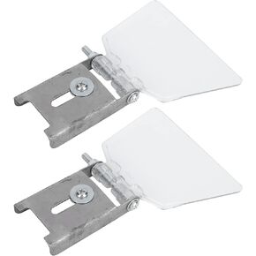 Bench Grinder Eye Shield, 2Pcs Bench Grinder Replacement Kit 304 Stainless Steel Case Tool Shield Attachment Accessories, Solid Grinder Cover Shield for Eye Face Protection