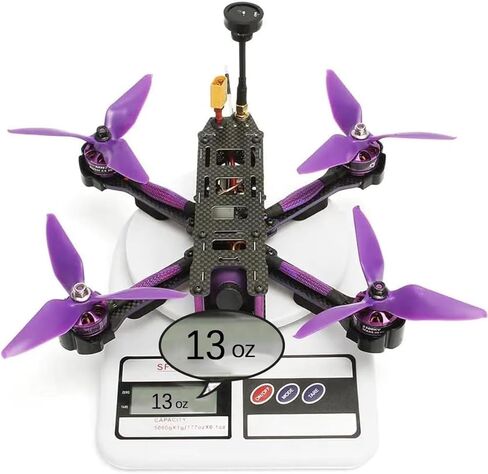 طائرة بدون طيار FPV مقاس 5 بوصة مع كاميرا عالية الدقة للبالغين، طائرة سباق بدون طيار مقاس 220 مم مع محرك F405 60A، 4S 2206 2300 كيلو فولت، 800TVL، طائرة سباق بدون طيار DIY FPV Racing Drone (NO.X220S) in Kuwait