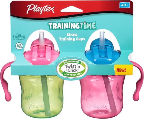 Playtex Training Time Straw Cups (4 Total Cups) in Saudi Arabia