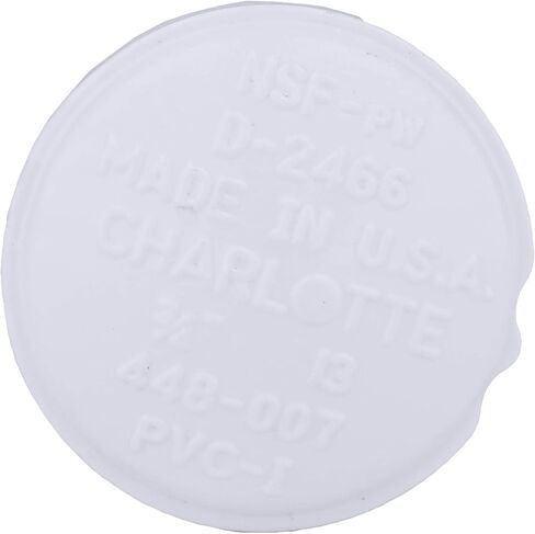 أنبوب شارلوت 1 1/2 SCH 40 غطاء FPT للضغط (قطعة واحدة) in Kuwait