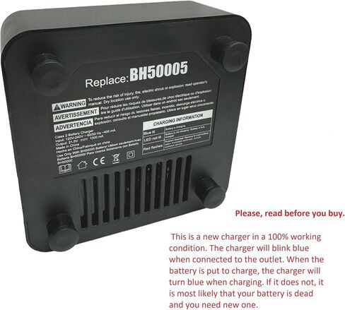 شاحن بطارية بديل 18 فولت BH50005 / 302736001 لهوفر لينكس BH50010 BH50015 BH50020 CH20110 in Kuwait