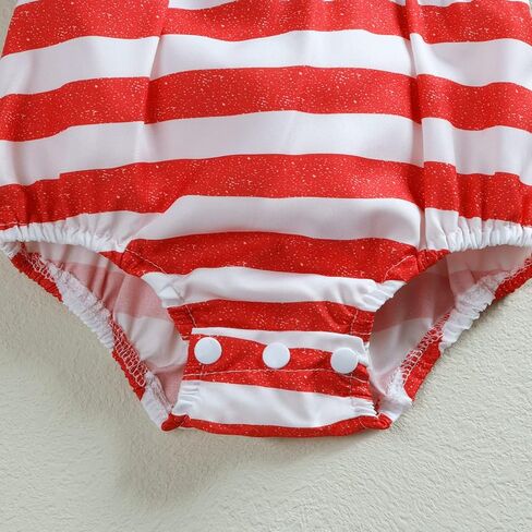 Yoxindax Newborn Girl Outfits 4th of July Romper American Flag Bodysuit Headband Leg Warmers Patriotic Girl Outfits in Kuwait
