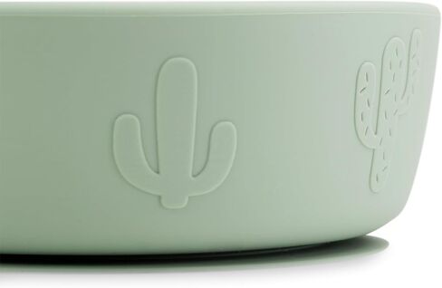 طقم عشاء Done by Deer Stick&Stay Lalee باللون الأخضر/الخردل/الرمل - 100% سيليكون من الدرجة الغذائية - تصميم مضاد للانزلاق وسهل الإمساك - مقاوم للغسل في غسالة الأطباق - مثالي لتجربة تناول الطعام الممتعة للأطفال in Kuwait