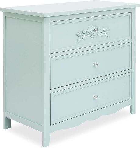 خزانة ملابس SweetPea Baby Rose/Tiana بثلاثة أدراج، باللون الأخضر البحري in Kuwait