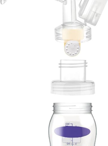 Maymom Conversion Kit Compatible with Medela Sonata, Freestyle Flex, Pump in Style MaxFlow to Use with Phillips Avent Bottles Avent Natural PP Bottle Spectra Bottle Thread Changer Avent Converter Kit in Saudi Arabia