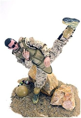 12 ''الجنود العسكريين الأمريكيين القوات الخاصة رجل الجيش شخصيات العمل مجموعة اللعب-التمويه الصحراوي الرقمي in Saudi Arabia