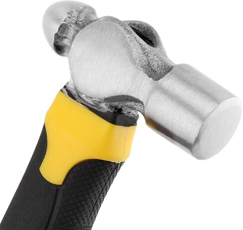 JEUIHAU 2 PCS 6 Inch Jewelry Stamping Hammer, Metal Stamping Hammer Kit, Stubby Ball Peen Hammer with Short Handle, Double Sided Steel Stamping Hammer for Geode, Craft, Forming Tool in Saudi Arabia