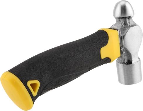 JEUIHAU 2 PCS 6 Inch Jewelry Stamping Hammer, Metal Stamping Hammer Kit, Stubby Ball Peen Hammer with Short Handle, Double Sided Steel Stamping Hammer for Geode, Craft, Forming Tool in Saudi Arabia