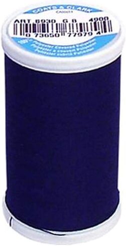 خيط المعاطف والسحابات، خيط XP مزدوج التحمل، أزرق داكن in Kuwait