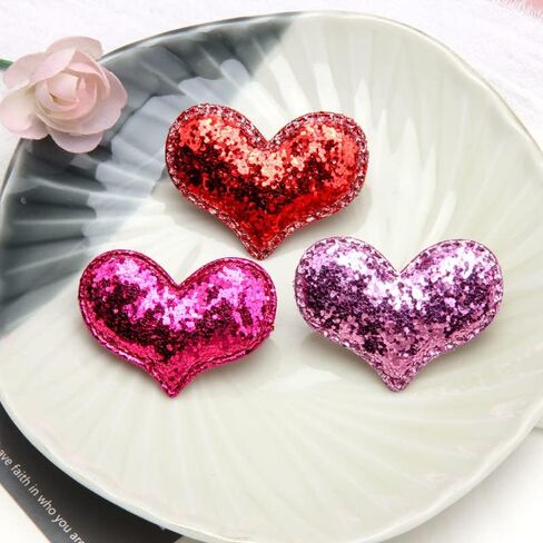 Valentine's Hair Hoop Headband Bow Baby Girls Hair Clips Pin Bow Accessories JHV13 (Big Bow Clip-C1) in Saudi Arabia