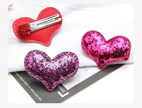 Valentine's Hair Hoop Headband Bow Baby Girls Hair Clips Pin Bow Accessories JHV13 (Big Bow Clip-C1) in Saudi Arabia